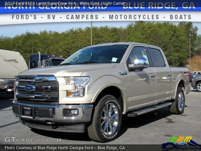 2017 Ford F150 Lariat SuperCrew 4X4 in White Gold