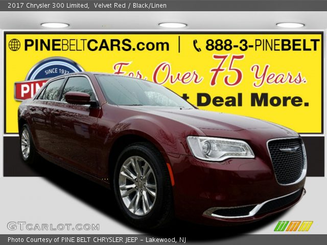 2017 Chrysler 300 Limited in Velvet Red