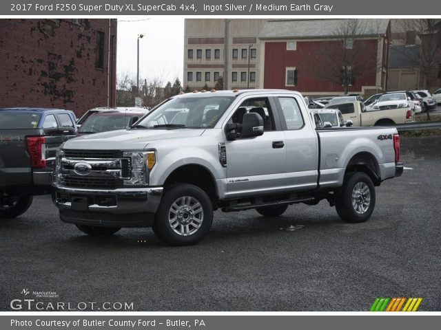 2017 Ford F250 Super Duty XL SuperCab 4x4 in Ingot Silver