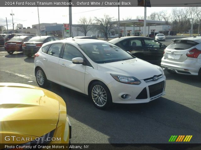 2014 Ford Focus Titanium Hatchback in Oxford White