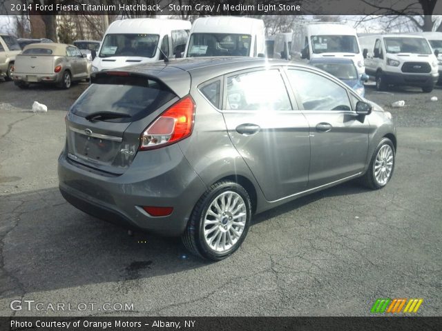 2014 Ford Fiesta Titanium Hatchback in Storm Gray