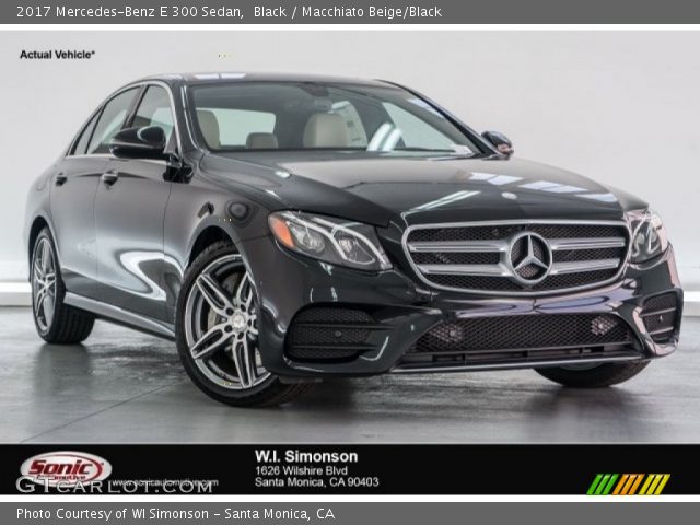 2017 Mercedes-Benz E 300 Sedan in Black