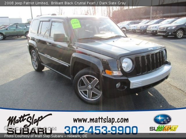 2008 Jeep Patriot Limited in Brilliant Black Crystal Pearl