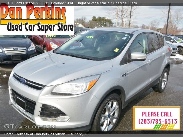 2013 Ford Escape SEL 1.6L EcoBoost 4WD in Ingot Silver Metallic