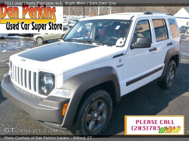 2011 Jeep Liberty Renegade 4x4 in Bright White