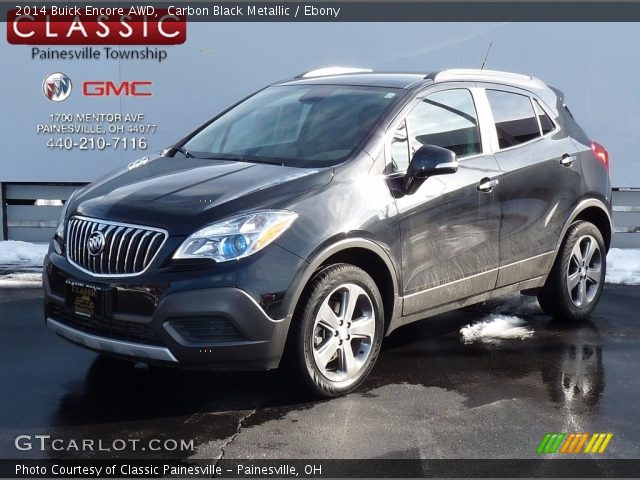 2014 Buick Encore AWD in Carbon Black Metallic