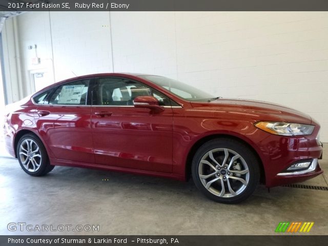 2017 Ford Fusion SE in Ruby Red