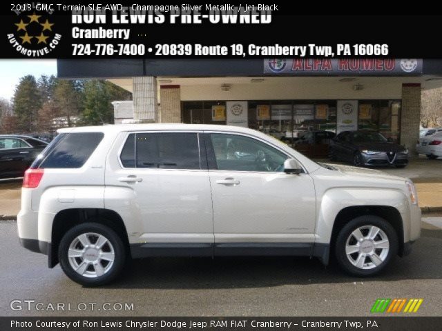 2013 GMC Terrain SLE AWD in Champagne Silver Metallic