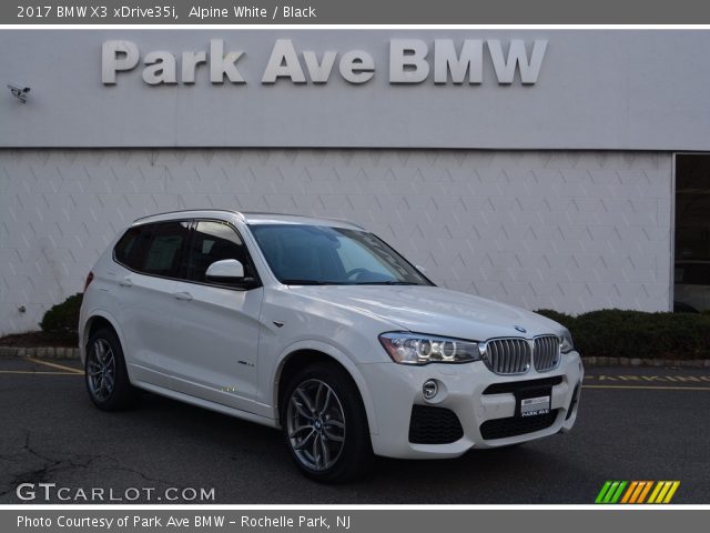 2017 BMW X3 xDrive35i in Alpine White