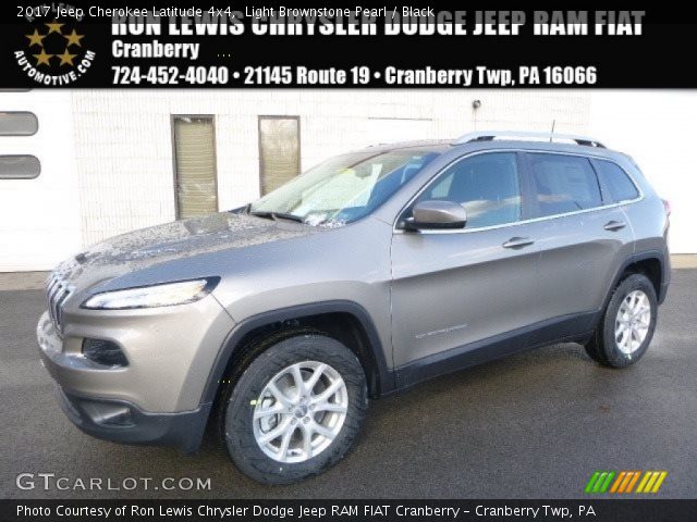 2017 Jeep Cherokee Latitude 4x4 in Light Brownstone Pearl