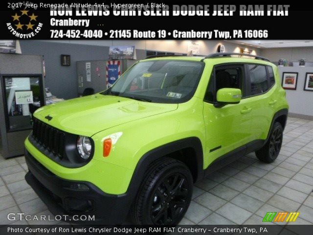 2017 Jeep Renegade Altitude 4x4 in Hypergreen