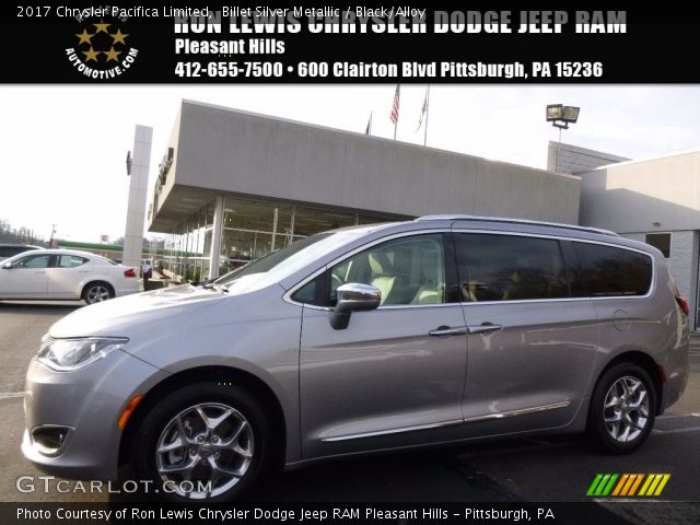 2017 Chrysler Pacifica Limited in Billet Silver Metallic