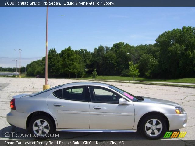 2008 Pontiac Grand Prix Sedan in Liquid Silver Metallic