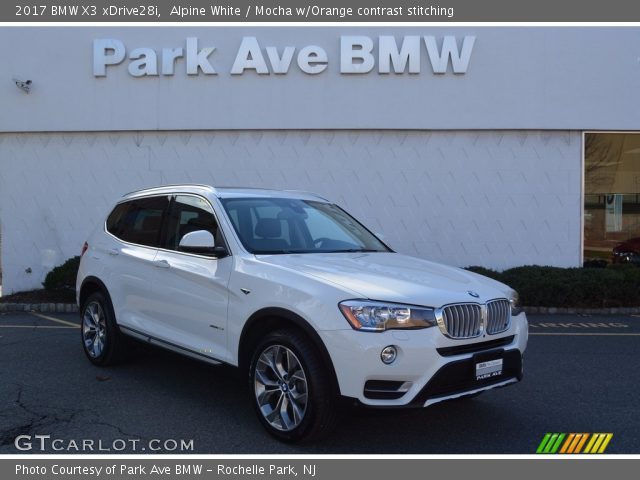 2017 BMW X3 xDrive28i in Alpine White