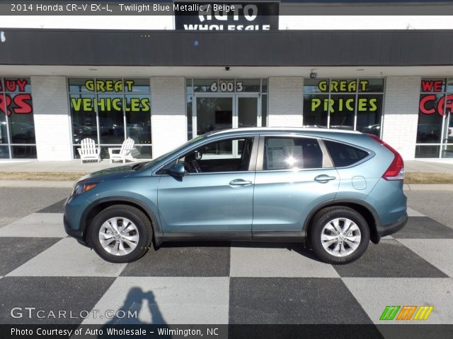 2014 Honda CR-V EX-L in Twilight Blue Metallic