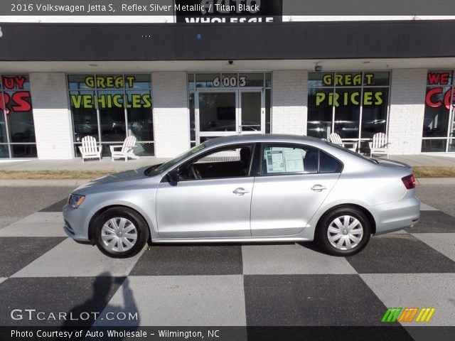 2016 Volkswagen Jetta S in Reflex Silver Metallic