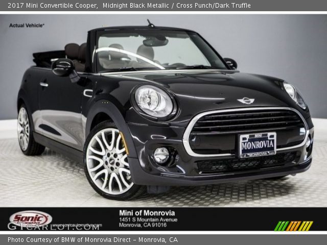 2017 Mini Convertible Cooper in Midnight Black Metallic
