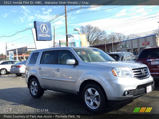 2013 Honda Pilot EX 4WD in Alabaster Silver Metallic