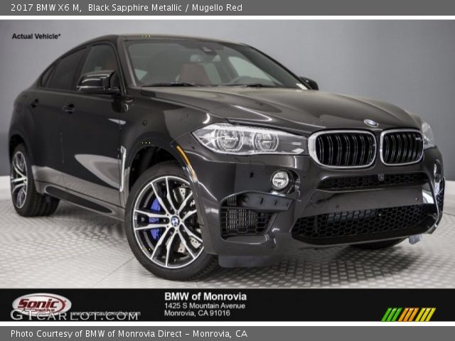 2017 BMW X6 M  in Black Sapphire Metallic