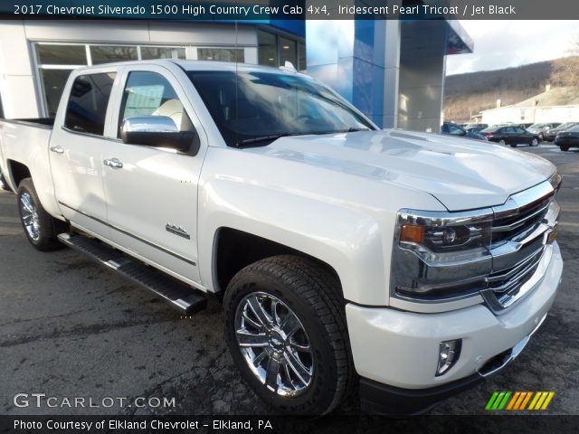 2017 Chevrolet Silverado 1500 High Country Crew Cab 4x4 in Iridescent Pearl Tricoat