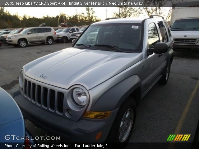 2005 Jeep Liberty CRD Sport 4x4 in Bright Silver Metallic