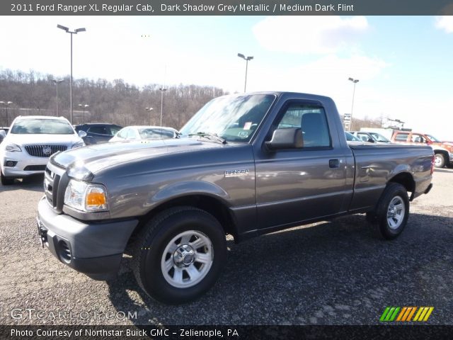 2011 Ford Ranger XL Regular Cab in Dark Shadow Grey Metallic