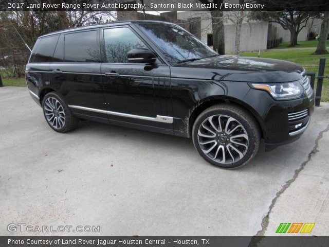 2017 Land Rover Range Rover Autobiography in Santorini Black Metallic