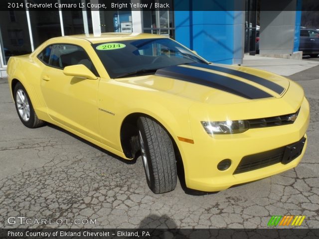 2014 Chevrolet Camaro LS Coupe in Bright Yellow