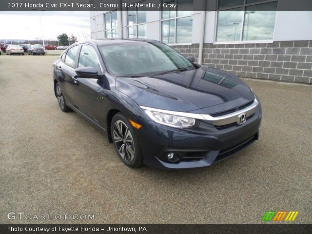 2017 Honda Civic EX-T Sedan in Cosmic Blue Metallic