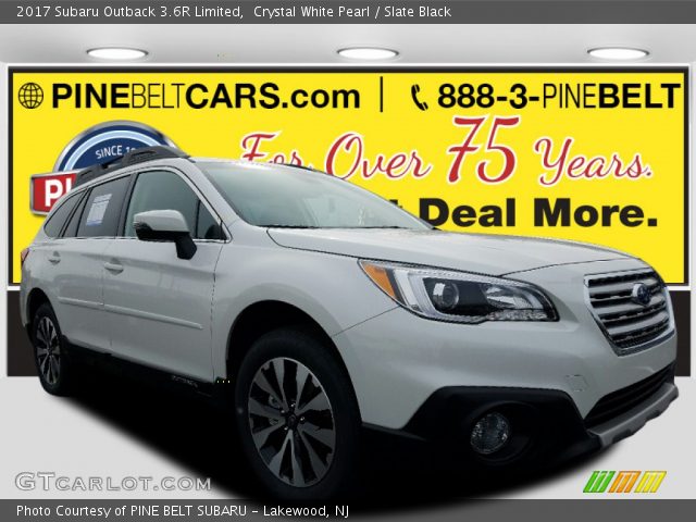 2017 Subaru Outback 3.6R Limited in Crystal White Pearl