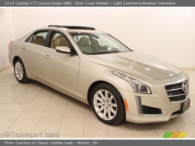 2014 Cadillac CTS Luxury Sedan AWD in Silver Coast Metallic