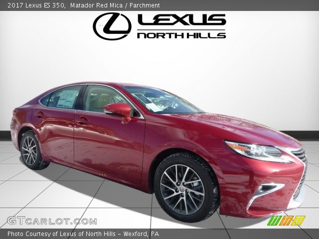 2017 Lexus ES 350 in Matador Red Mica