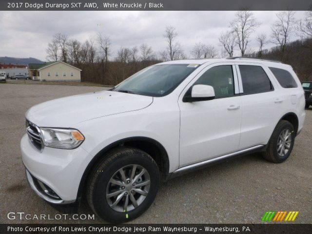 2017 Dodge Durango SXT AWD in White Knuckle