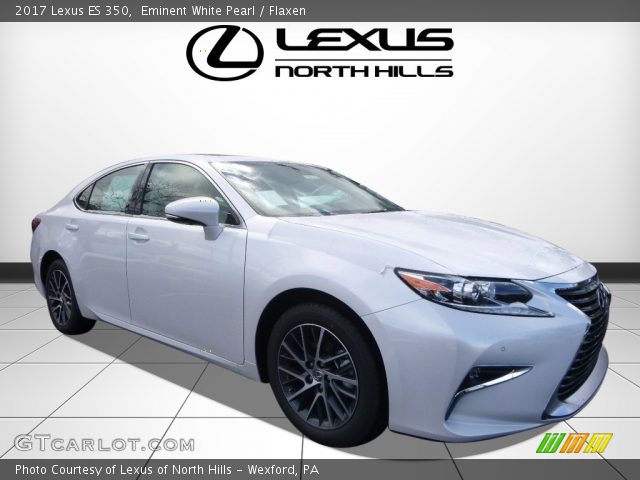 2017 Lexus ES 350 in Eminent White Pearl