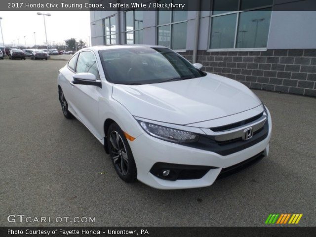 2017 Honda Civic Touring Coupe in Taffeta White