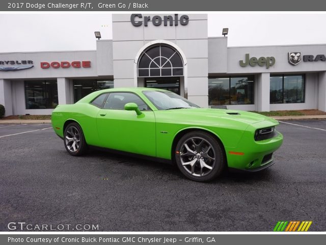 2017 Dodge Challenger R/T in Green Go