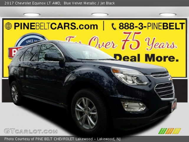 2017 Chevrolet Equinox LT AWD in Blue Velvet Metallic