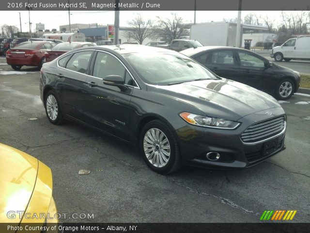 2016 Ford Fusion Hybrid SE in Magnetic Metallic