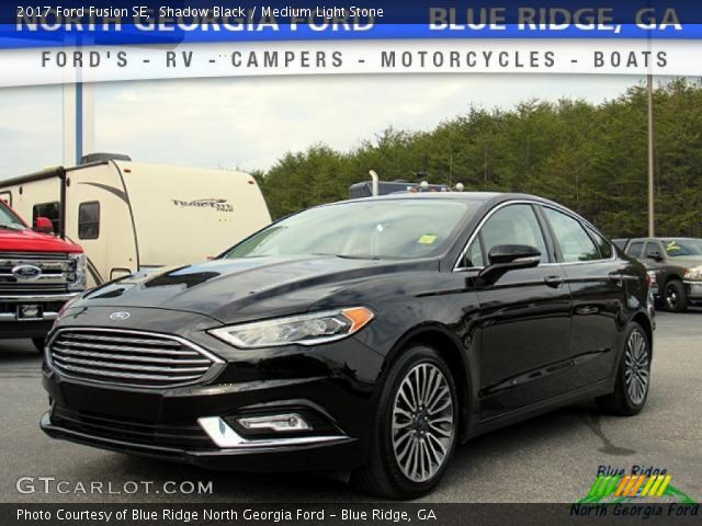 2017 Ford Fusion SE in Shadow Black