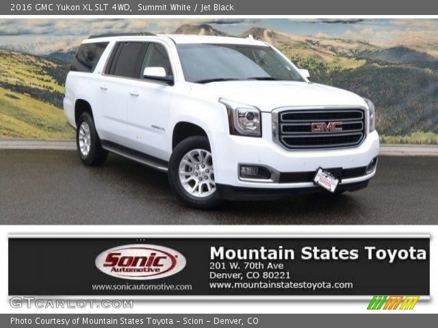 2016 GMC Yukon XL SLT 4WD in Summit White