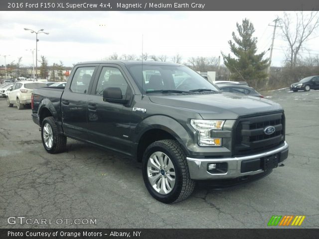 2016 Ford F150 XL SuperCrew 4x4 in Magnetic
