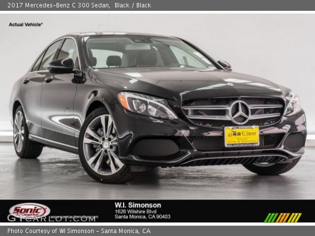 2017 Mercedes-Benz C 300 Sedan in Black