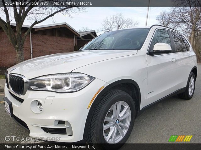 2014 BMW X5 xDrive35i in Alpine White