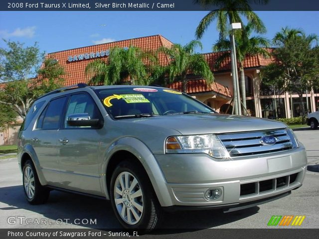2008 Ford Taurus X Limited in Silver Birch Metallic