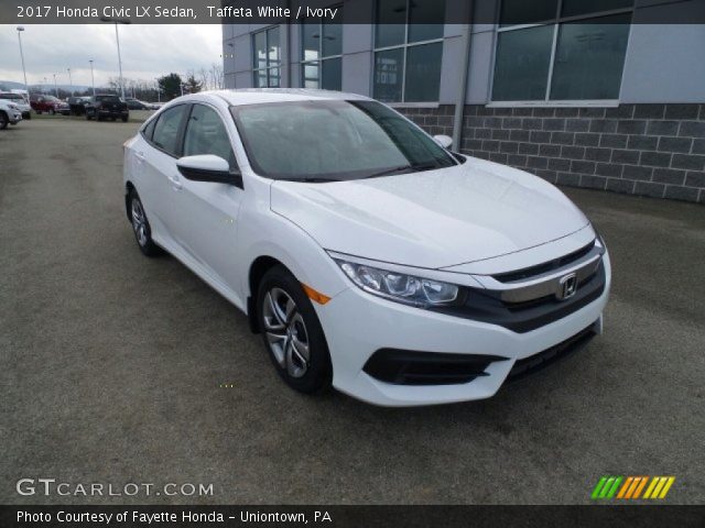 2017 Honda Civic LX Sedan in Taffeta White