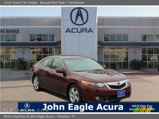2010 Acura TSX Sedan in Basque Red Pearl