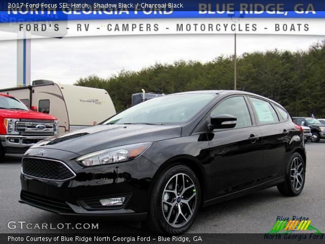 2017 Ford Focus SEL Hatch in Shadow Black
