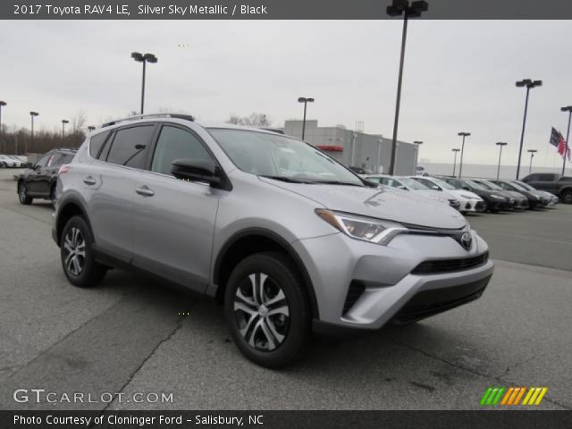 2017 Toyota RAV4 LE in Silver Sky Metallic