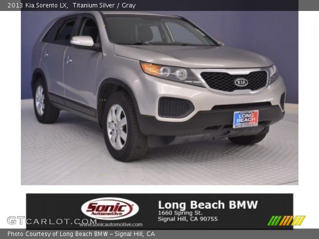 2013 Kia Sorento LX in Titanium Silver