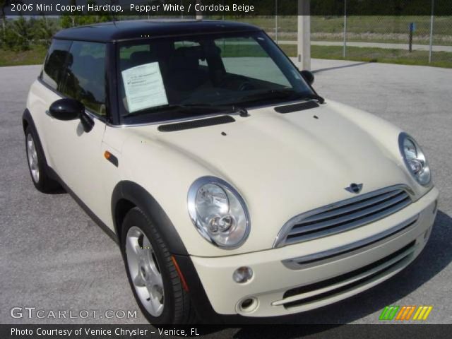 2006 Mini Cooper Hardtop in Pepper White